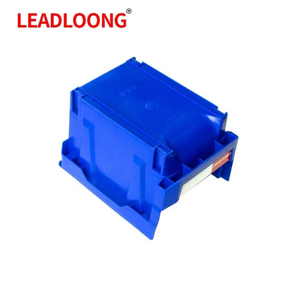 LEADLOONG V5 Combinable Storage Box 6pcs 10.8*8.4*7in/27.6*21.3*18cm Adjustable Bin Suitable For Warehouse School Garage Office