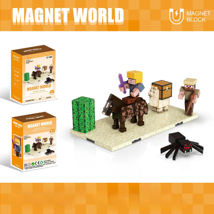 Magnetic Building Blocks with Multiple Shapes - Endless Building Possibilities for Kids to Explore