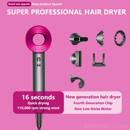 Hair Dryer Professional 200 Million Negative Ion Hair Care Quick-drying