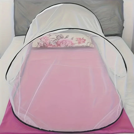 1pc Portable Foldable Outdoor Camping Mesh Mosquito Net - Ultra-Lightweight, Compact, Easy Setup, Breathable, Anti-Mosquito