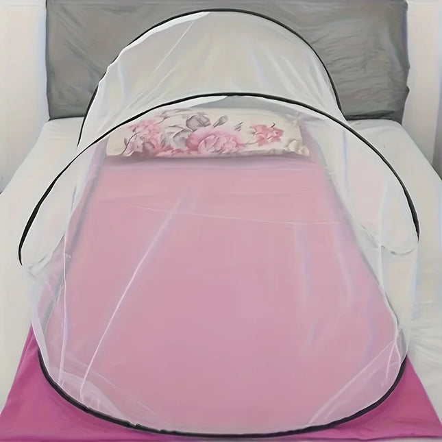 1pc Portable Foldable Outdoor Camping Mesh Mosquito Net - Ultra-Lightweight, Compact, Easy Setup, Breathable, Anti-Mosquito
