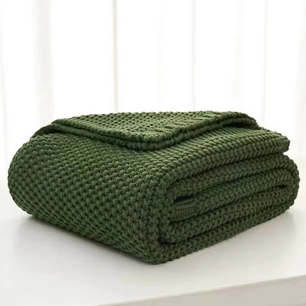 Fashionable Fringed Knitted Blanket, Office Air Conditioner