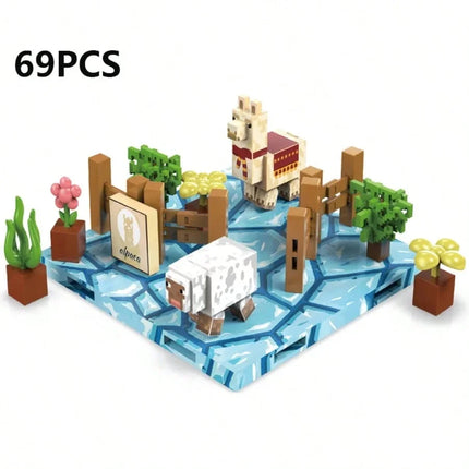 My 3D World Magnetic Building Blocks, Zoo Series Children's DIY Magnetic