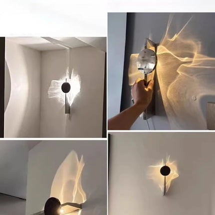 New Luxury Wall lamp Background Corridor LED wall sconce for bedroom Atmosphere interior wall light Modern Wall Decor Rotate