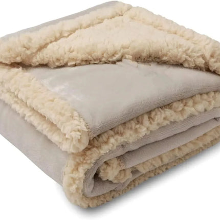 Luxury Shaggy Couple's Blanket - Winter Waterproof Thickened Warm Blanket for