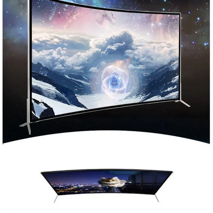 Wholesale LED TV Curved Screen 55 Inch Metal Frame Smart Android LCD TV Ultra HD 4K Smart Television