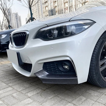 Front Bumper Lip Splitter for BMW 2 Series F22 F23 M235i M240i 220i 228i 230i M-Sport 2014-2021 Car Canard Spoiler Body Kits