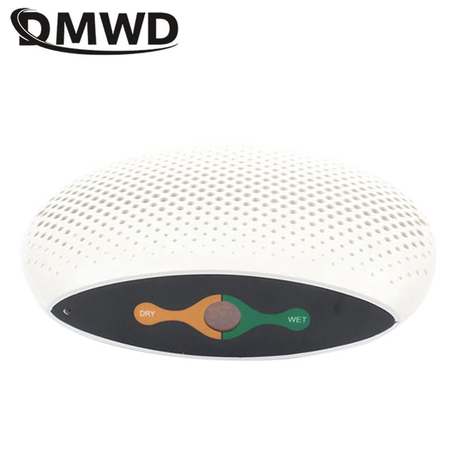 Mini Electric Dehumidifier Air Purifier Renewable Recycling Moisture Absorbent Practical Air Dryer For Cupboard Wardrobe 250ml