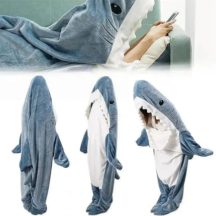 Blanket For Adult Wearable Winter Warm Blanket Hooded Playsuit Onesie Funny