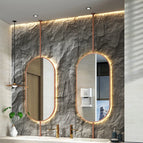 Rose gold backlight / 50x100cm