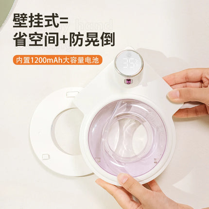 New Automatic Wall-mounted Foam Soap Dispenser Induction Washing Machine Household LED Touch Smart Soap Dispenser