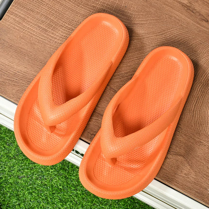 MAEDEF 2024 Flip Flops Men and Women Summer Anti-skid Outdoor Casual Light Beach Sandals Thick Platform House Bathroom Slippers