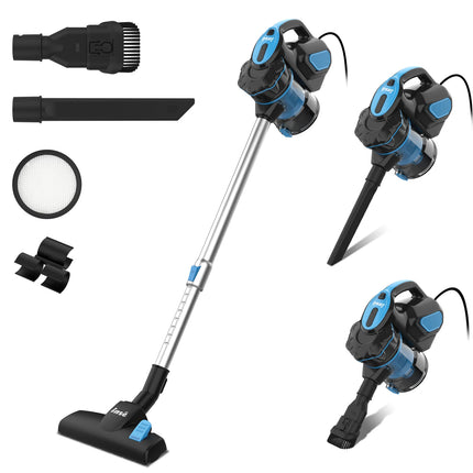 Vacuum Cleaner Corded INSE I5 18Kpa Powerful Suction 600W Motor Stick Handheld Vaccum Cleaner