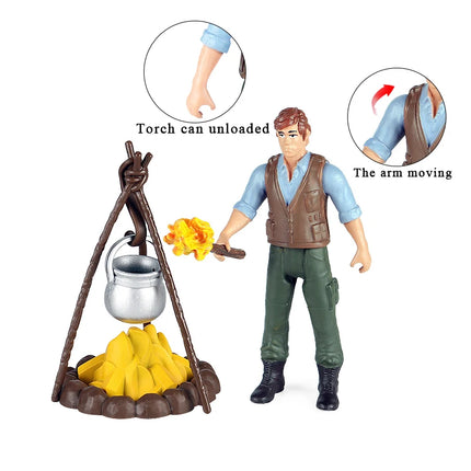 House Equestrian Fencing Palm Farm Cow Horse Animal Model Action Figures Miniature Cute Kid Toy Gift
