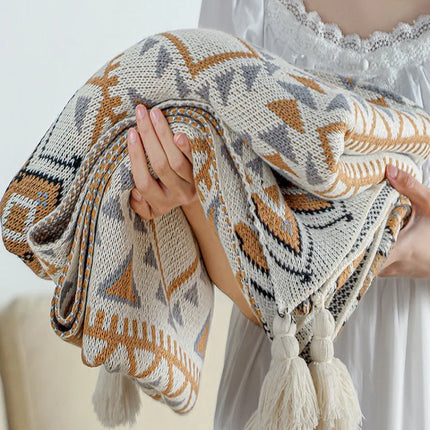 Daylight blanket Knit air conditioning blanket Nap blanket Sofa cover blanket blanket Baby blanket