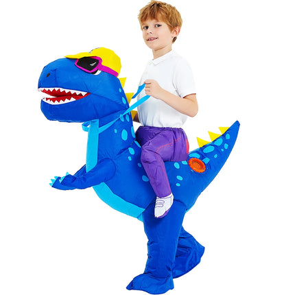 Dinosaur Inflatable Costume Anime Purim HalloweenDress Suits for Boys Girls