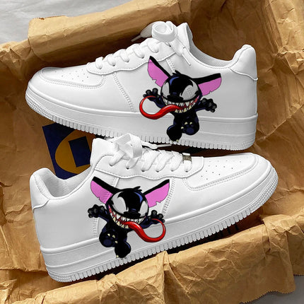 Stitch Shoes Men Women Design personality Casual Shoes Male Platform