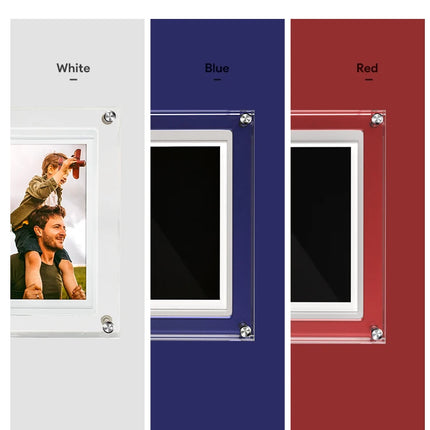 5inch Acrylic Picture Motion Frame Cuttest Gift -4G Memory Volume button/ Speaker Inside / Type C Cable