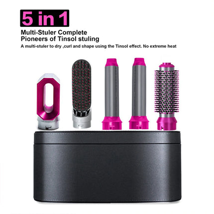 5 in 1 Hairdryer Multi-function hair straightener