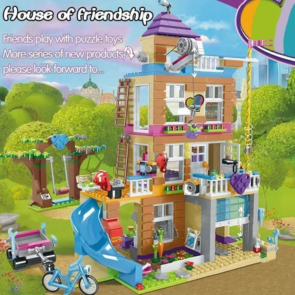 House of Friendship Building Blocks Friends Fit 41340 Hotel and House