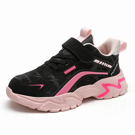 Girls Sneakers Fashion Non-Slip Casual Flat Running Shoes Breathable