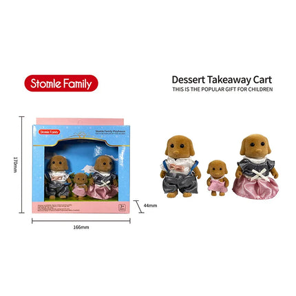 Rabbit Family DIY Toy Set Mini