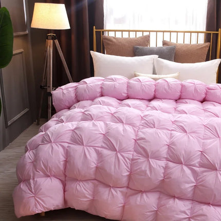 100% White Goose/Duck Down Quilt High quality Duvets Comforters 100% Cotton Cover Luxury Blanket