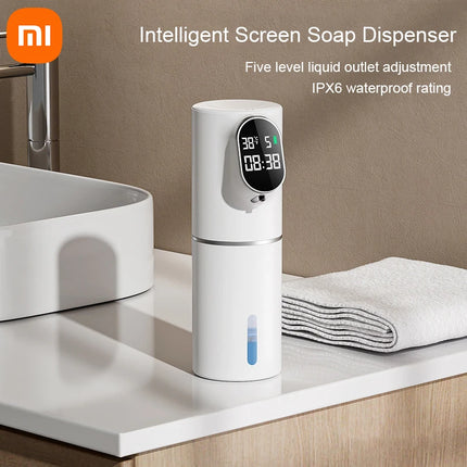 Xiaomi Touchless Soap Foam Dispenser 5 Gear Smart Temperature Time Display