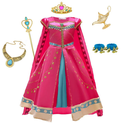 Arabian Dress for Kids Aladdin Cosplay Christmas Halloween Party