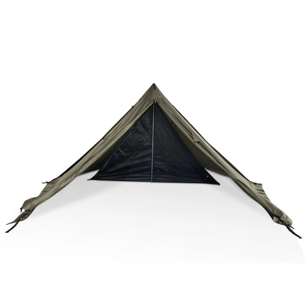 Tomshoo Flame-retardant Pyramid Hot Tent Outdoor Camping Waterproof Teepee Tent 1Person Tipi Tent Winter Stove Tent w Snow Skirt