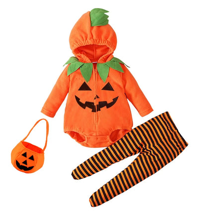 Baby Girls Boys Halloween Costume Sets Long Sleeve Cosplay jumpsuit