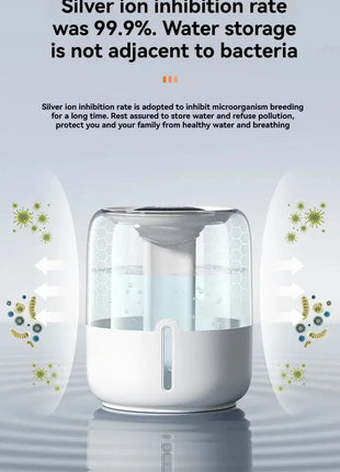 Xiaomi MIJIA 6.8L Large Capacity Humidifier USB Dual Mist For Home Dormitory Office Bedroom Desktop Night Light