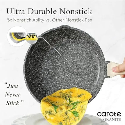 10-Inch Nonstick Deep Frying Pan