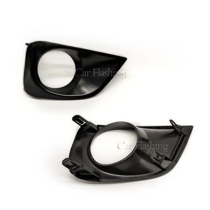 Car LED Fog Light For Toyota Vios Yaris Sedan 2013 2014 2015 2016 2017 with Wires Switch Harness Kit angel eyes Fog lamp cover