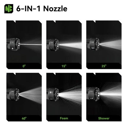 Brushless High Pressure Car Washer Gun 2 Gears  Garden Cleaning Irrigation Tool For Makita Battery Pin