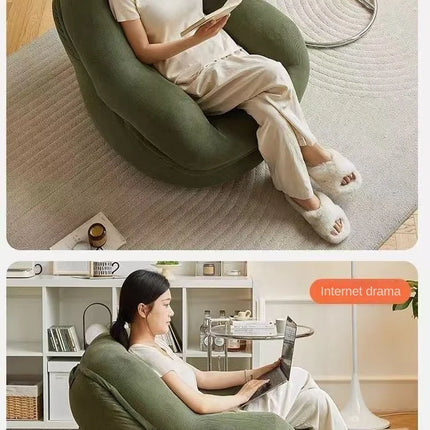 X&D Lazy Sofa Leisure Small Bedroom Living Room Balcony Single Person Reclining Or Sleeping Nest Sofa Internet Famous New Model