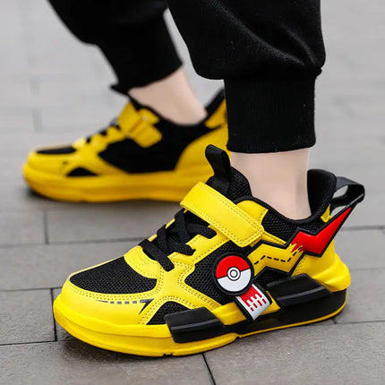 Pokemon Pikachu Children Sports Shoes Spring and autumn