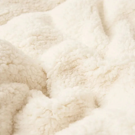 Winter Warm Blanket Mechanical Wash Double Layer Queen Blankets for Beds