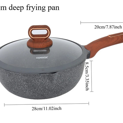 DONNOR Ceramic Cookware Sets Pots and Pans Set Nonstick  Induction Cookware Kitchen Cooking