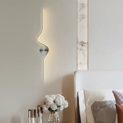 Living Room Wall Lamp Modern 2023 New Creative Aisle LED Background Wall Bedroom Bedside Lamp Home Decor Lighting Fixtures