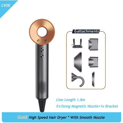 Professional hair dryer High Speed 1600W Powerful Home Low Noise