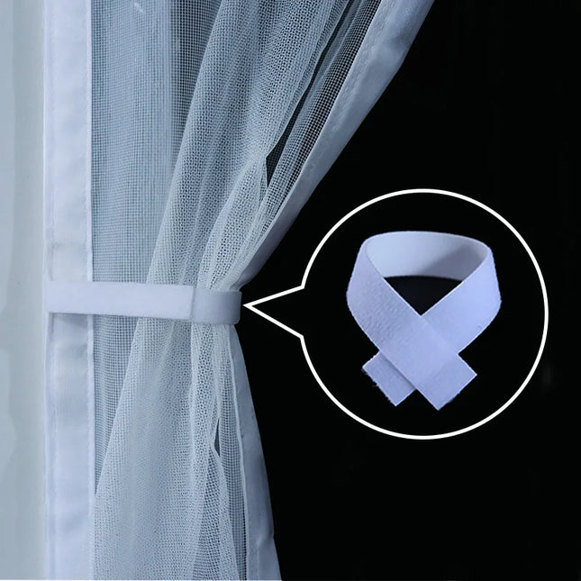 Magnetic Door Screen Mosquito Net  Insect Curtain Fly Insect White Auto Closing Invisible Mesh For Kitchen indoor living room