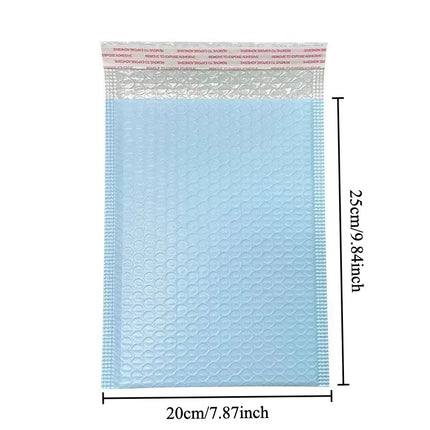 20Pcs Pink Green Blue Poly Bubble Mailers Padded Envelopes Self Seal Padded Envelopes Gift Bags Black Packaging Envelope
