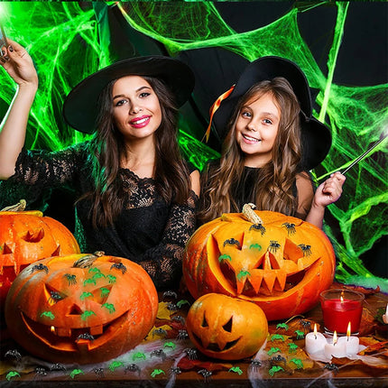 Spider Webs,Glow In The Dark Spider Webs