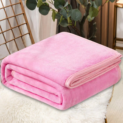 Blankets Single Twin Blanket For Bed, Full Size Fleece Throw Blanket, Warm