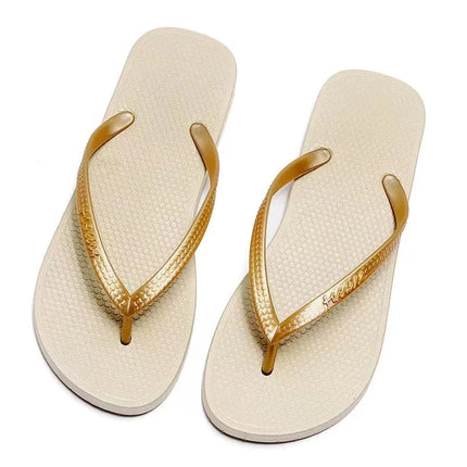 EOFK Women Slippers Beach Summer Flip Flops Fashion Designer Ladies Purple Home Female Slides