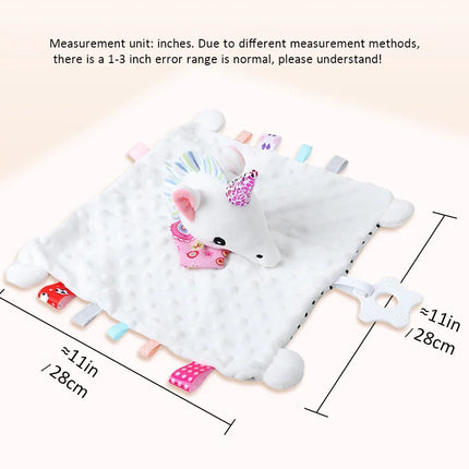 Personalized Baby Blanket Newborn Stroller Sleeping Dolls Custom Blanket With Name Soft Plush Soother Appease Towel Cover Gift