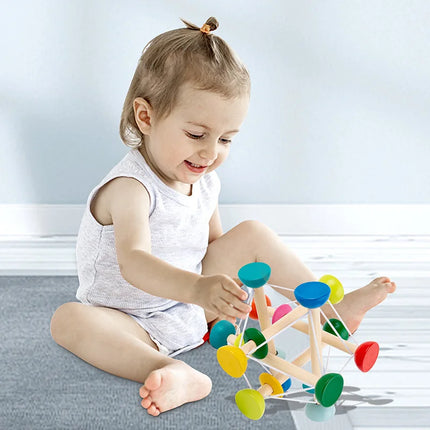 New Education and Development  Grip The Bouncy Ball Infant Baby Ball Newborn