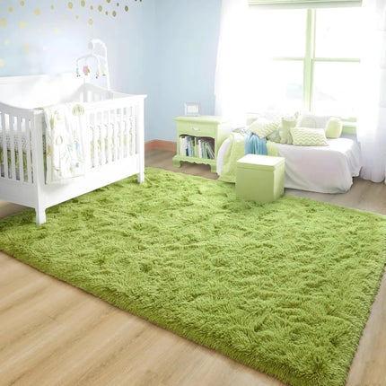 Large Carpet for Living Room Decor Rugs Fluffy Thick Plush Carpet For Bedroom Large Area Rug Crawling Mat