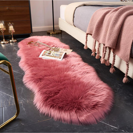 Solid Color Simple Fashion Bedside Rugscomfortable And Soft Bedroom Carpet Living Room Blanket